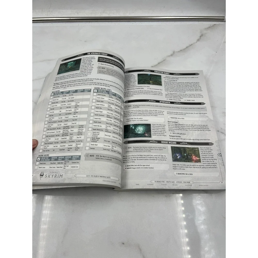 The Elder Scrolls V Skyrim Official Game Guide Prima Games Paperback 2011